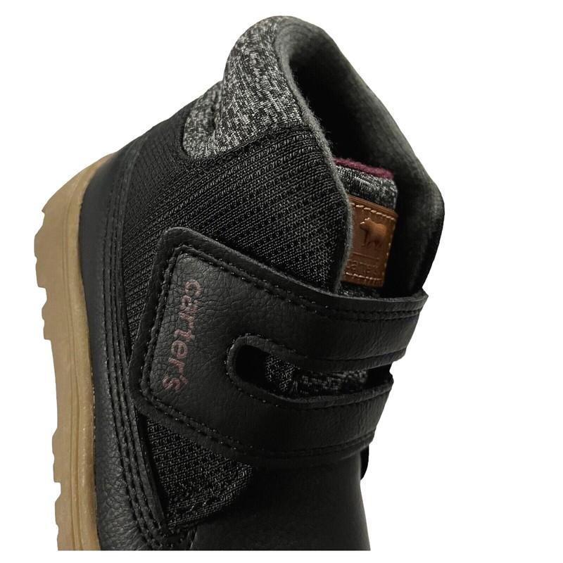 Carters Little Boys Sporty Boots Size 11 Black Stylish & Comfortable Shoes