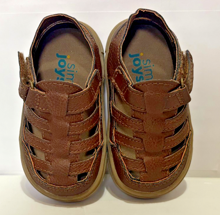 Carters Simple Joys Toddlers Sandals Size 4 Unisex Excellent+ Condition