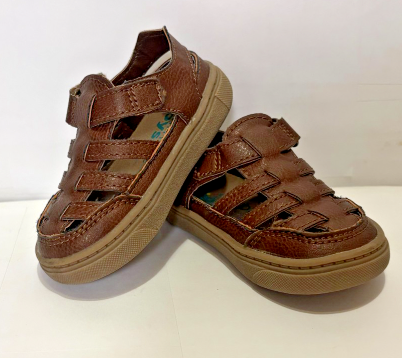 Carters Simple Joys Toddlers Sandals Size 4 Unisex Excellent+ Condition
