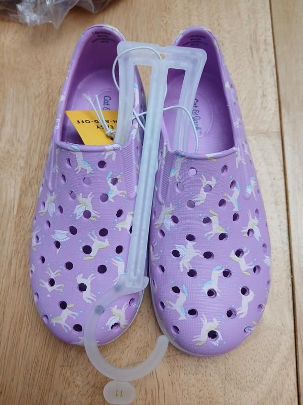 Cat And Jack Size 11 Little Girls Slip On Shoes