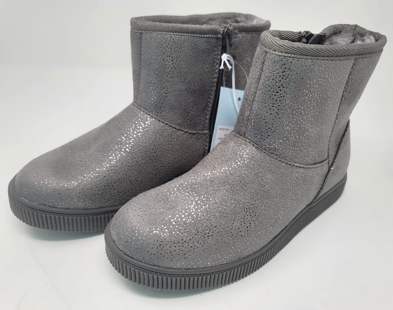 Cat And Jack Winter Boots Girls Size 1 HOLLAND GREY