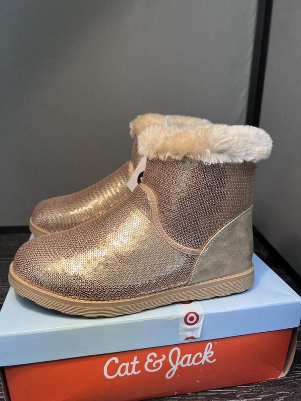 Cat And Jack Winter Boots Girls Size 4