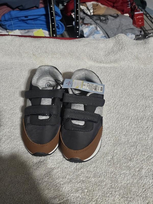 Cat & Jack Child Size 12 Shoe. Gray Charlie. New with Tags