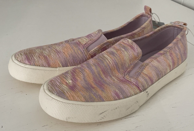 Cat & Jack - Girl's Shoes Canvas Slip On Pink Keagan Size 4 New