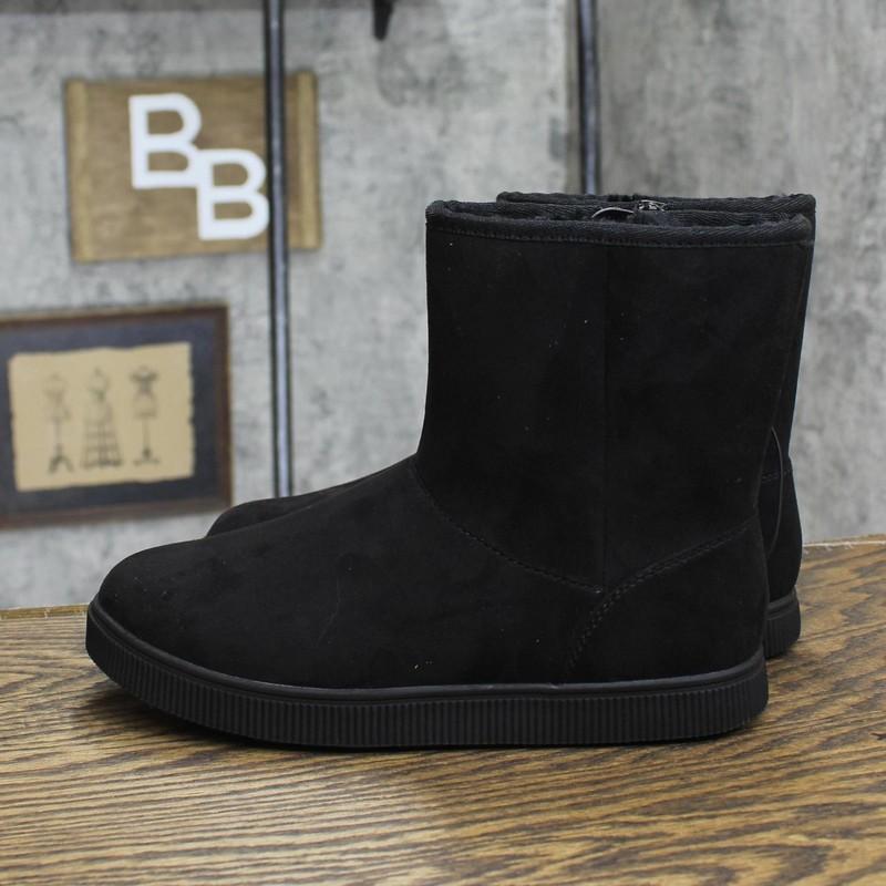 Cat & Jack Girls Holland Zipper Shearling Style Boots 88435448 4 1 2 13