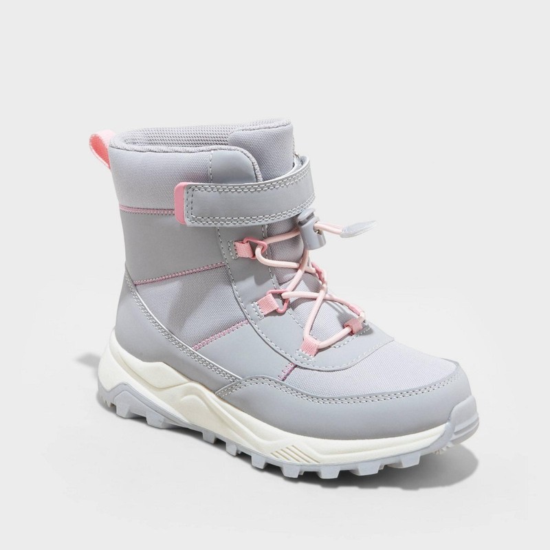 cat & Jack Girls Noah Hiker Winter Boots 88236486 6