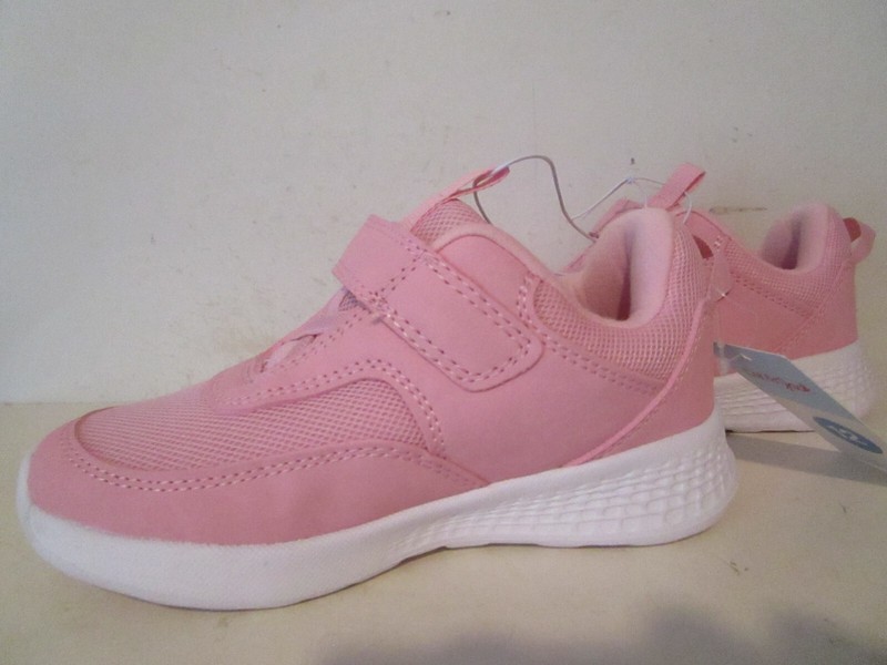 Cat & Jack Girls Robin Hook & Loop Fashion School Sneakers Pink Size 2
