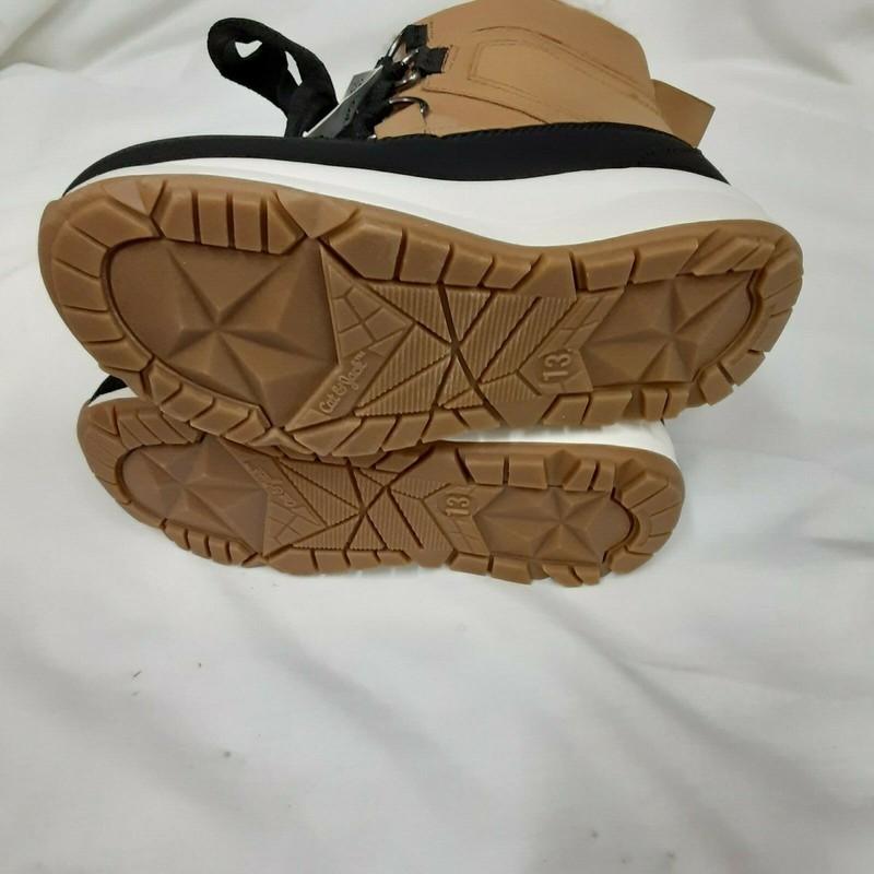 Cat & Jack Girls Size 13 Tan Kasey Winter BOOTS With Thermolite Insulation
