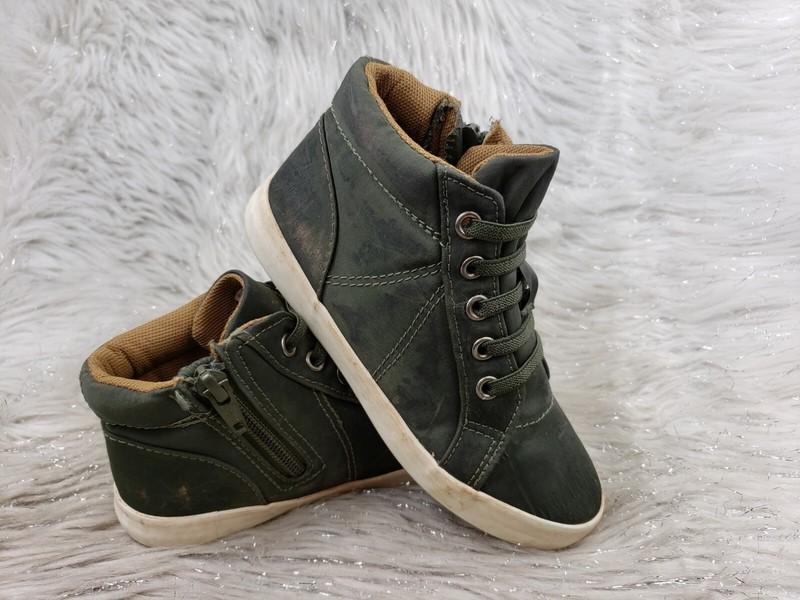 CAT & JACK Green Casual Shoes Size Little Kids 11