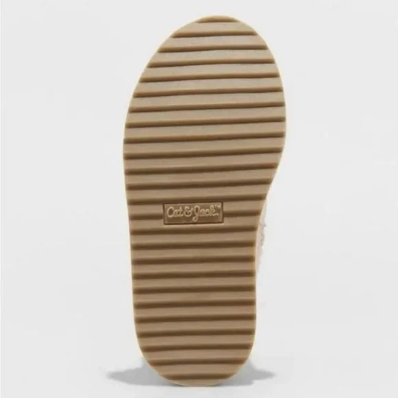 Cat & Jack Isla Toddler Girls' Faux Fur Lined Zip-Up Unicorn Boots - Light Pink