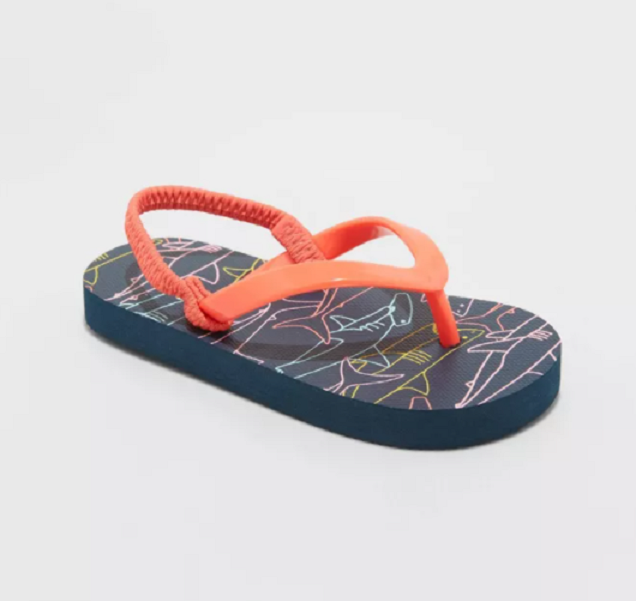 Cat & Jack Kids' Boys Adrian Flip Flop Sandals Size XL (11/12)