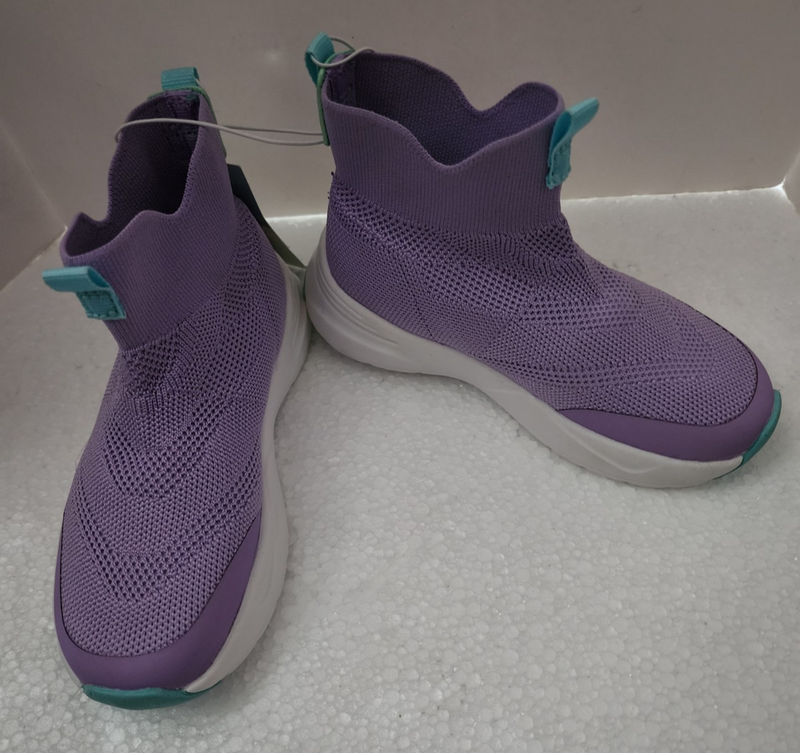 Cat & Jack Kids Pull-on Ari Sneakers Purple SZ 9 10 11