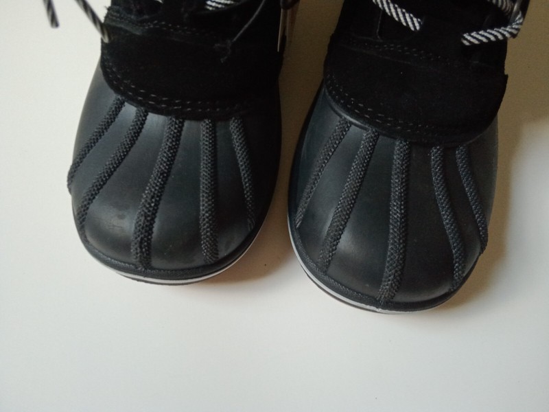 Cat & Jack Suede Boots Winter Black Size 5 Women's