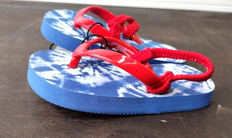 Cat & Jack Toddler Boys' Adrian Multicolor Flip Flop Sandals Size S (5/6)