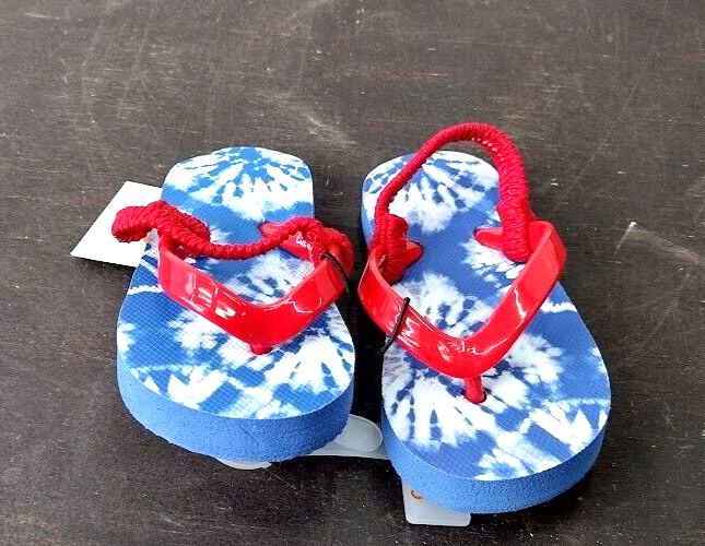 Cat & Jack Toddler Boys' Adrian Multicolor Flip Flop Sandals Size S (5/6)