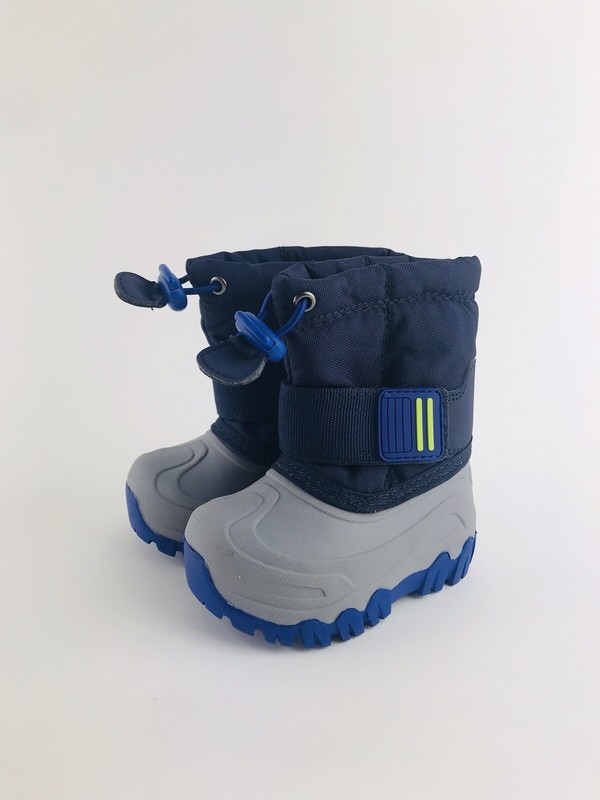 Cat & Jack Toddler Boys' Barrett Winter Boots - Navy