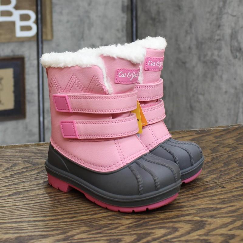Cat & Jack Toddler Girls Denver Winter Boots 88236571 5T 6T