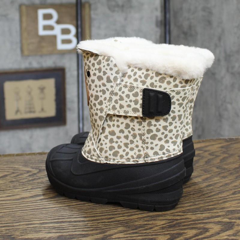 Cat & Jack Toddler Girls Faux Fur Frankie Winter Boots AEX56 12T 5T 9T