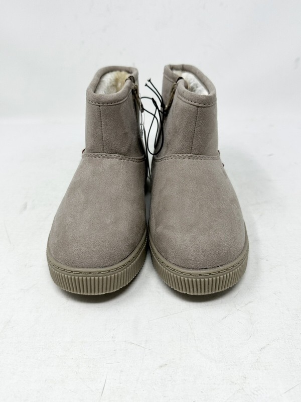 Cat & Jack Toddler Girls Vesper Dinosaur Print Winter Shearling Style Boots Sz12