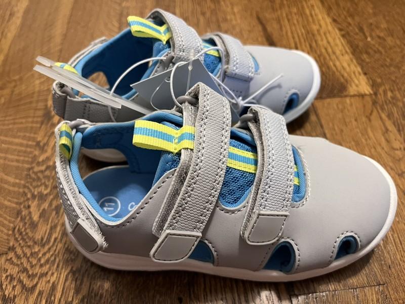 Cat & Jack Toddler Kids Size 11 Hank Play Sandals Gray