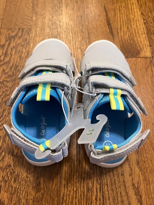 Cat & Jack Toddler Kids Size 11 Hank Play Sandals Gray