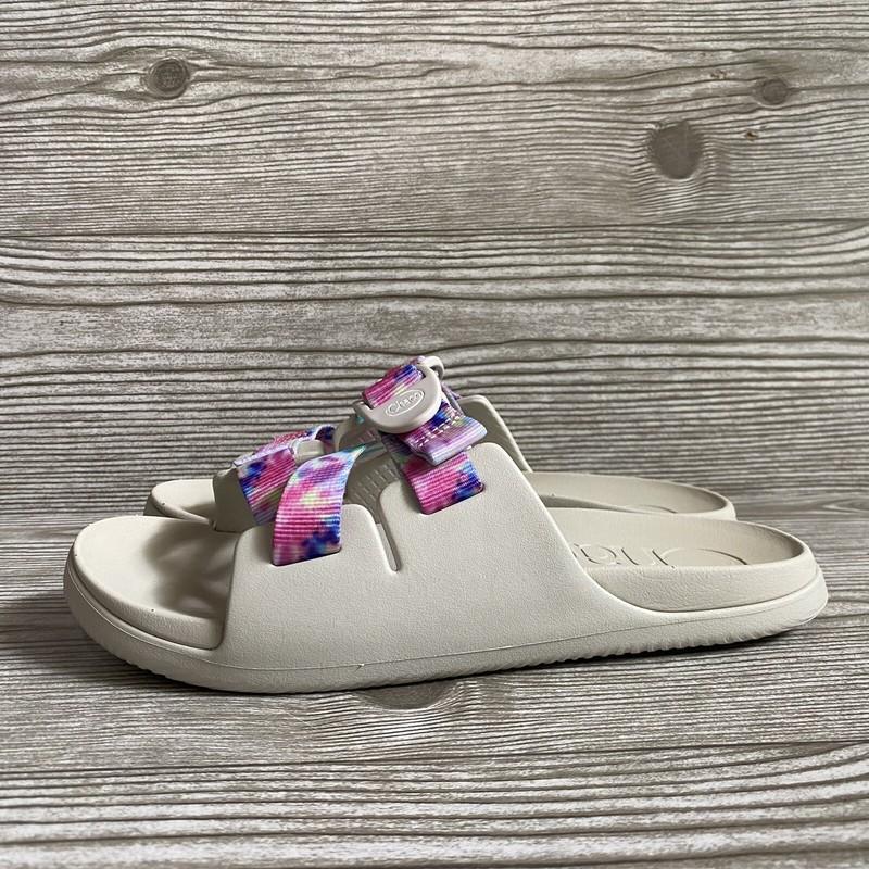 Chaco Big Kids Chillos Slides Sandals Multicolor Tie Dye Size K5