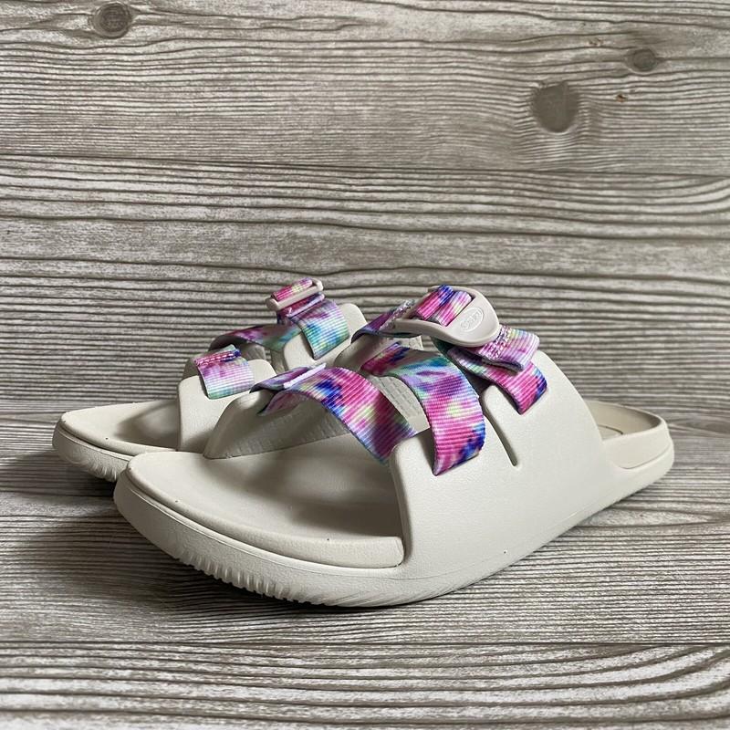 Chaco Big Kids Chillos Slides Sandals Multicolor Tie Dye Size K5