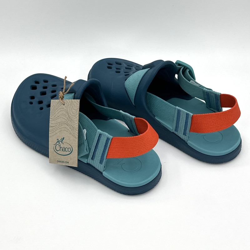 Chaco Chillos Clogs Ocean Blue Women's Size 7 Slip-On Comfort Foam Sandals