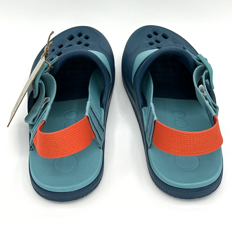 Chaco Chillos Clogs Ocean Blue Women's Size 7 Slip-On Comfort Foam Sandals