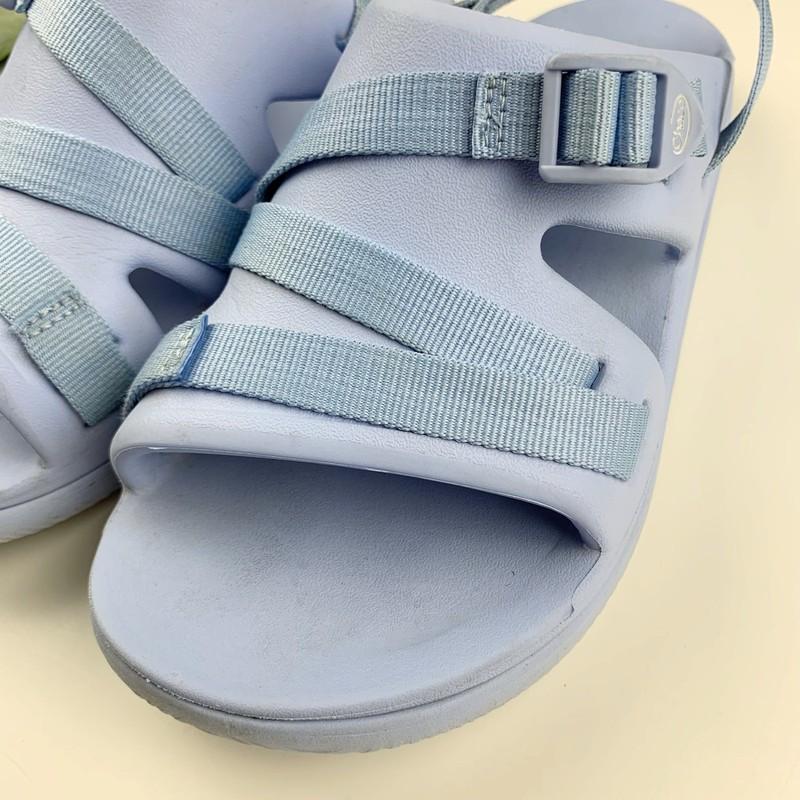 Chaco Chillos Sports Sandals Blue Comfort Adjustable Strap Kids Girls Youth 6