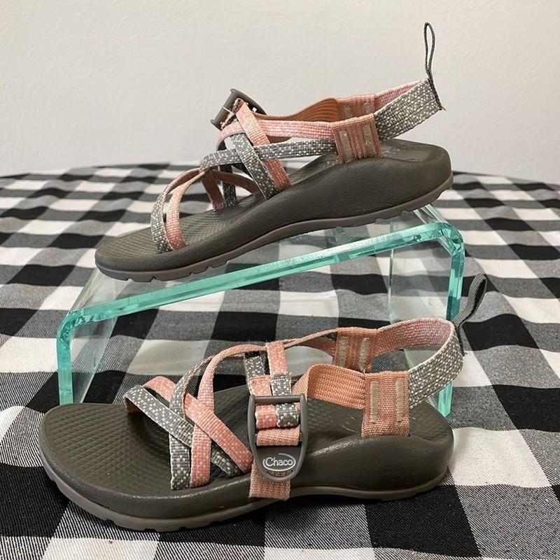 CHACO CLASSIC SANDAL ADJUSTABLE STRAP TOE-LOOP Shoes Strappy Size 2 Youth
