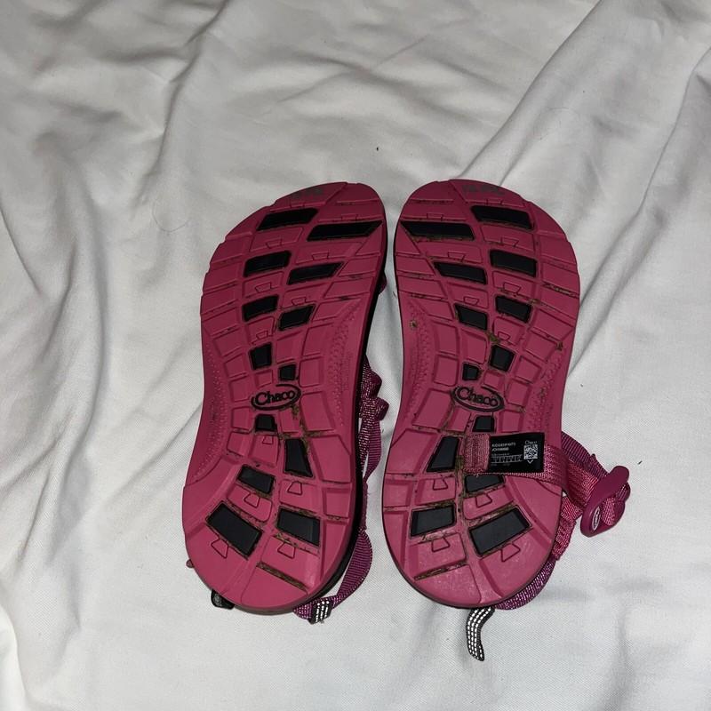 Chaco Sandals Pink Size 5 Strappy Pink White Hiking Water