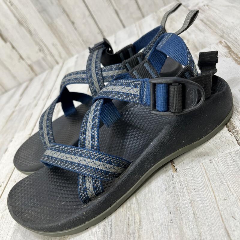 Chaco Z/2 Girl Size 4 Sandals Hiking Water Blue Teal Strap Outdoor Beach Shoes