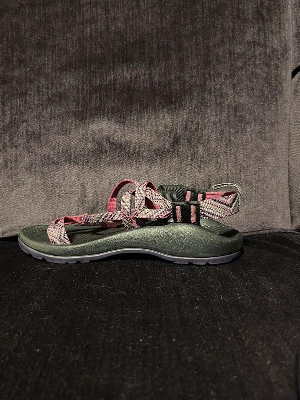 Chaco ZX/2 Kids Girl’s Sandals Size 2 Pink Gray Water Shoes