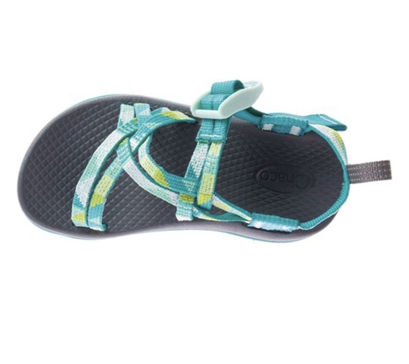 Chaco ZX1 Ecotread Sport Sandals Kids Toddler Size 10 (New In Box) Puzzle Opal