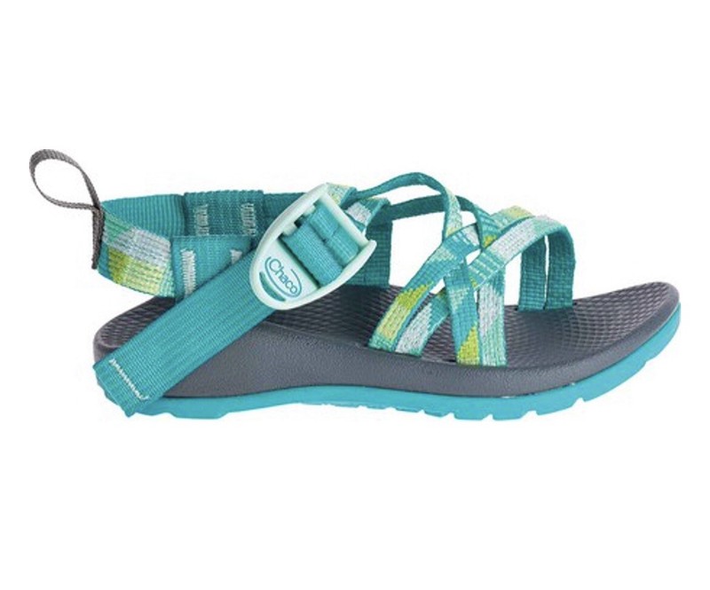 Chaco ZX1 Ecotread Sport Sandals Kids Toddler size 10 (New in Box) Puzzle Opal