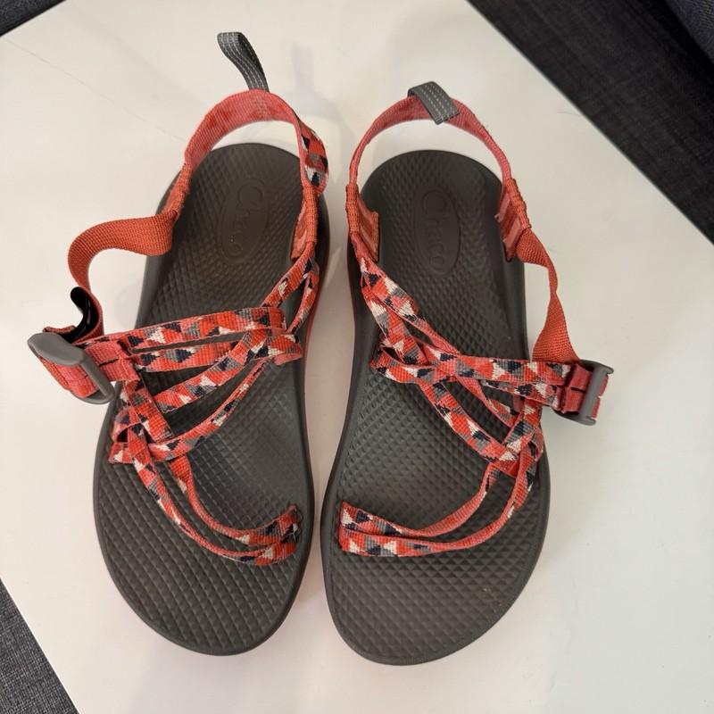 Chaco Zx1 Ecotread Sports Sandal Big Kid Size 4 Coral