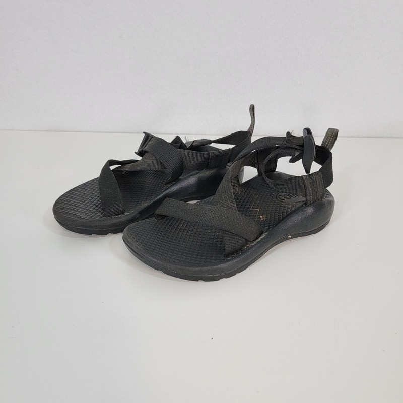 Chacos Z1 EcoTread Childrens Black Strappy Sport Sandals Sz 1
