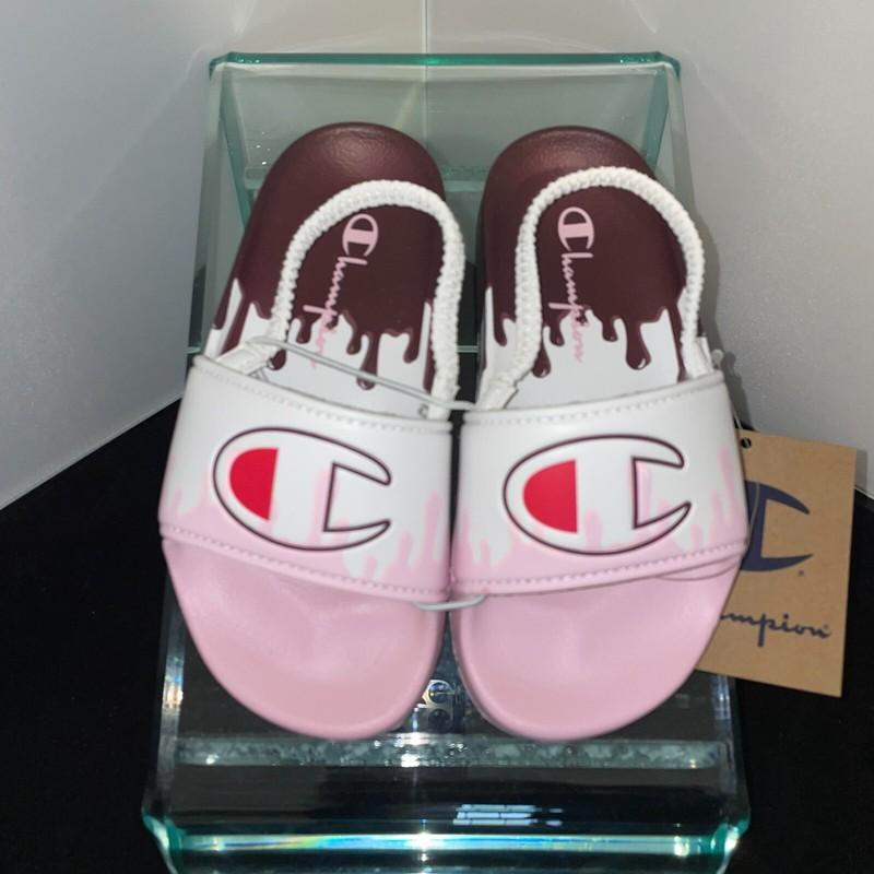 Champion IPO Drip Slides CP102108T Toddler NEW Without Box