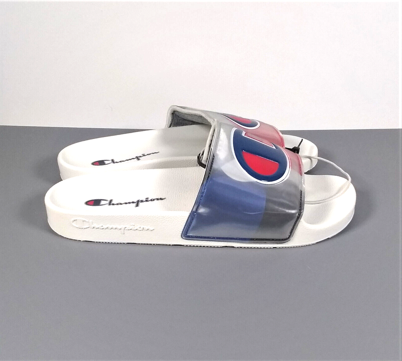 Champion Slides Women's Size 8 IPO Optic White New