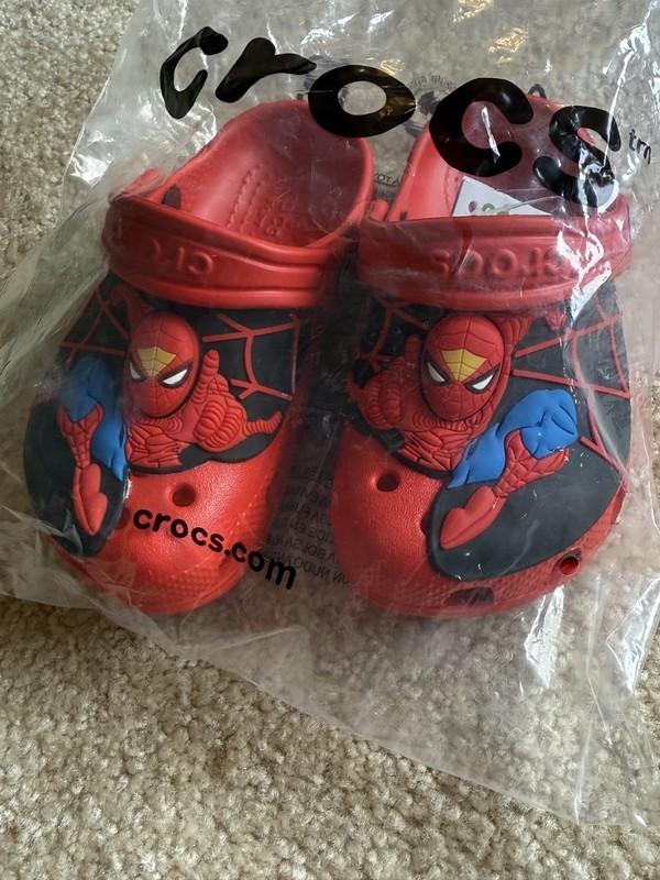 Children's Croc Shoe Spiderman Boys And Girls Beach Shoe Slippers Sandals