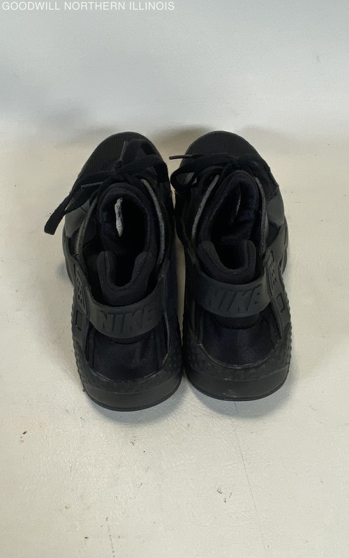 Children's Nike Air Huarache Black Sneakers Size 6Y