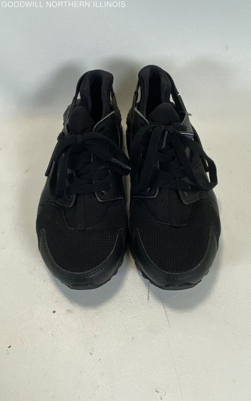 Children's Nike Air Huarache Black Sneakers Size 6Y