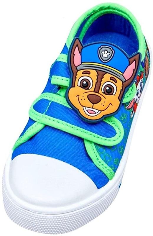 Childrens Boys Girls Paw Patrol Palau Canvas Shoes