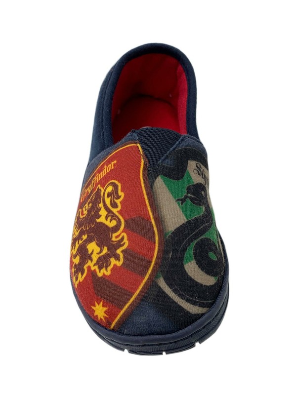 Childs Boys Girls Harry Potter House Crest Slippers