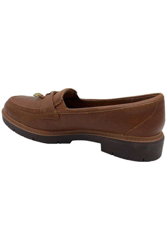 Clarks Collection Leather Loafer W. Tassel Westlynn Bella Tan Leather