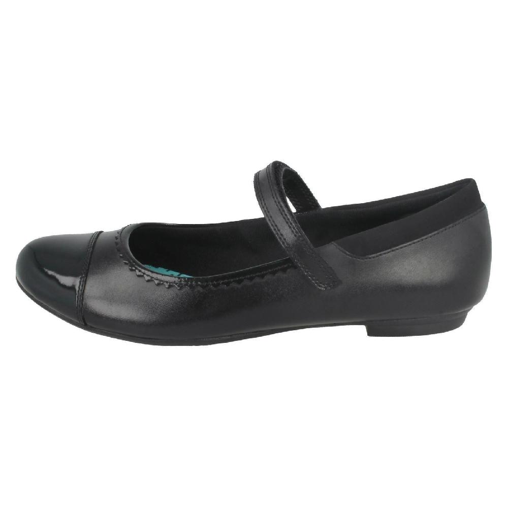 Clarks Girls Paint Reinforced Toe School Bootleg Shoes Tizz Ace