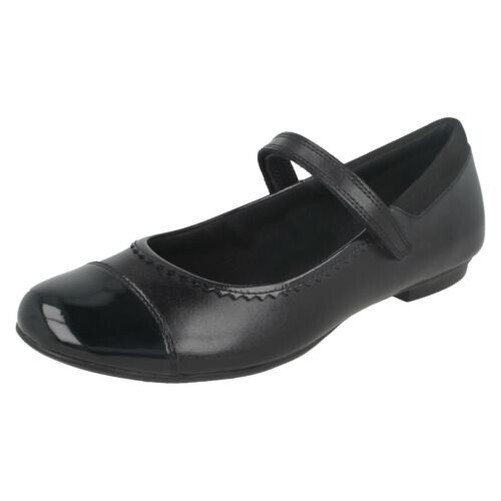 Clarks Girls Paint Reinforced Toe School Bootleg Shoes Tizz Ace