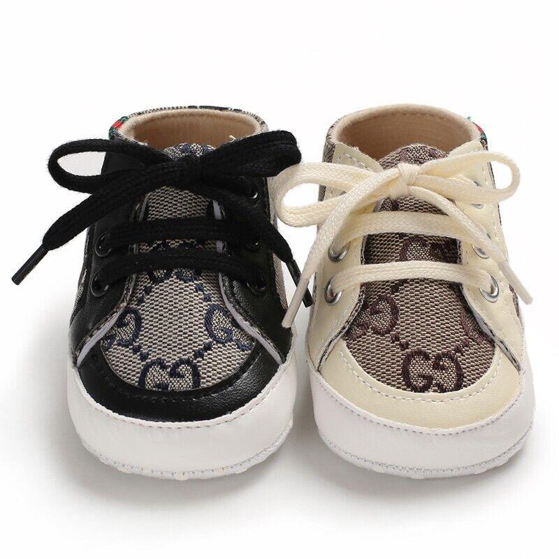 Classic Baby Boy Girl Crib Shoes Infant Sneakers Casual Shoes Newborn Baby Shoes