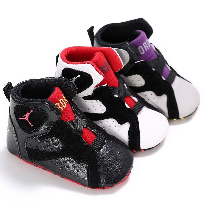 Classic Baby Boy Girl Crib Shoes Infant Sneakers Casual Shoes Newborn Baby Shoes